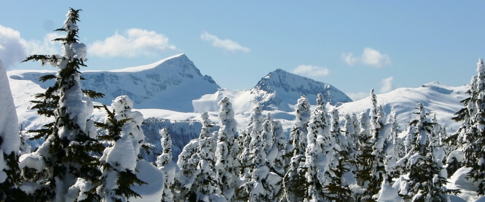 Skiing an island in the Pacific